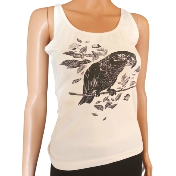 H&M Tops - H&M Divided Parrot Tank Top